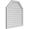 Ekena Millwork Octagonal Top Surface Mount PVC Gable Vent w/ 2"W x 1-1/2"P Brickmould Frame, 34"W x 36"H GVPOT34X3602SN - alternate 5
